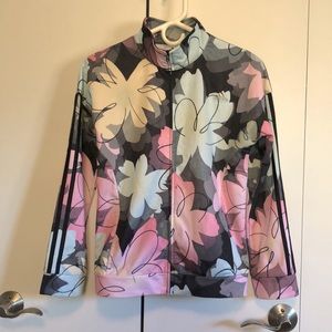 Girls Adiddas zip up